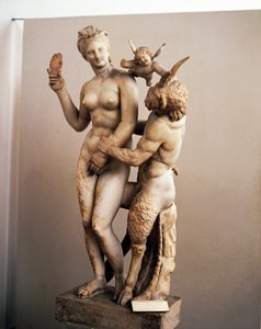 Griekenland, Athene, Aphrodite, godin van de liefde, sculptuur door Greek Greek