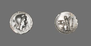 Drachme met de nimf Amphitrite