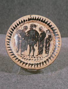Bord, Vibo Valentia (Hipponion) (keramiek) door Greek School