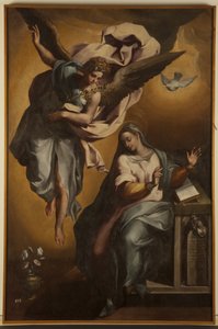 De annunciatie van Maria door Gregorio Martínez