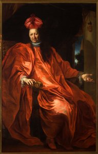 De doge Francesco Maria Sauli (1620-1699, doge van 1697 tot 1699), c.1698 door Gregorio De Ferrari