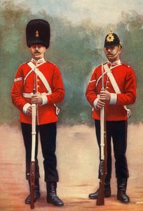 Northumberland Fusiliers Korporaal en Durham Light Infantry Lance-Korporaal door Gregory and Co