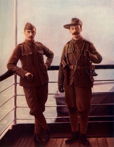 Officieren - City of London Imperial Volunteers, 1900