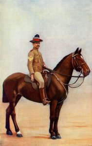 Sergeant-Majoor van de New South Wales Lancers door Gregory and Co