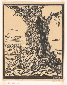 Linde in Lage Vuursche door Gretha Pieck