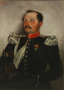 Portret van Nikolay Petrovich Kolyubakin 1811-1868, 1849 door Grigori Grigorevich Gagarin