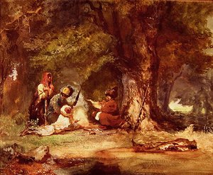 Russische soldaten tijdens de Kaukasische oorlogen van 1817-64