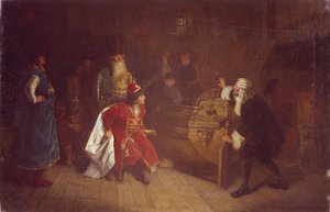 De grootvader van de Russische vloot, 1871 door Grigori Grigorievich Mjasoedov