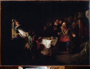 De vlucht van de valse Dimitri (of Dimitri II, bedrieger, echte naam Gregori Otrepiev)