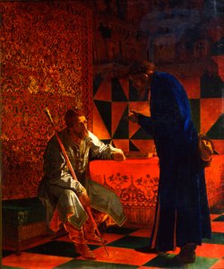 Ivan IV en Malyuta Skuratov, 1870 door Grigori Semenovich Sedov
