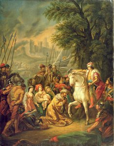 Tsaar Ivan IV verovert Kazan in 1552 door Grigoriy Ivanovich Ugryumov
