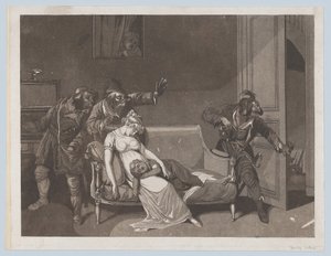 Eerste Scène van Dieven, ca. 1805