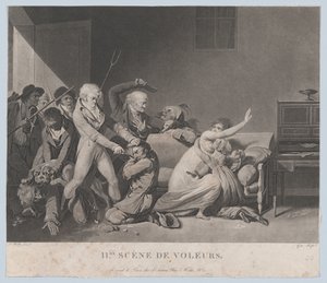 Tweede scène van dieven