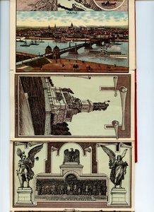 Nieuwste Rijnpanorama van Mainz-Keulen (10) door Grossh. S. Hofbuchbinderei u. Albumfabrik Eisenach Photo.Lithogr. v. Wilh.Schülz