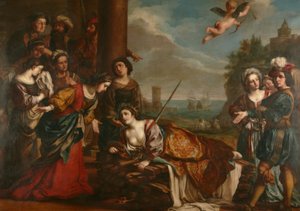 De dood van Dido door Guercino (1591 1666) (after)