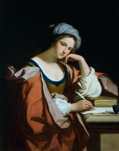 Perzische Sibylle, door Felice Giani door Guercino