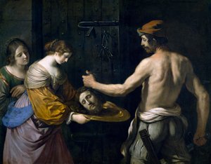 Salome ontvangt het hoofd van St. Johannes de Doper
