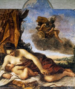 Venus voedt Liefde
