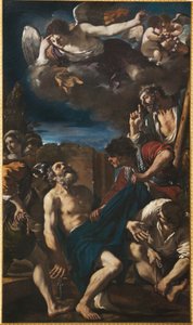 Het martelaarschap van Sint Petrus door Guercino