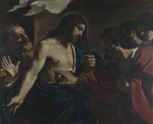 De Ongeloof van Sint Thomas, 1621 door Guercino
