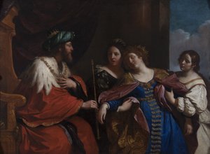 Het verhaal van Esther en Ahasveros, 1639