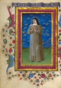 Heilige Catharina van Bologna door Guglielmo Giraldi