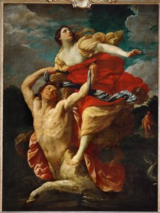 Dejaneira ontvoerd door de centaur Nessus ...