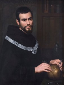 Portret van een jonge monnik