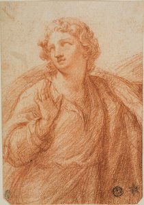 Halflang gedrapeerd figuur door Guido Reni