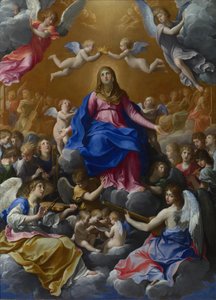 De kroning van de Maagd, 1607 door Guido Reni