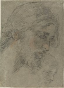 Het hoofd van Christus door Guido Reni