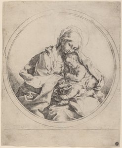 Maagd en Kind door Guido Reni