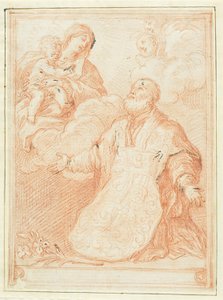 Visioen van Sint Filippo Neri door Guido Reni