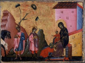 De Aanbidding der Wijzen, ca. 1280