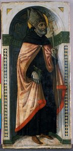 St. Augustinus door Guidoccio di Giovanno Cozzarelli