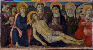 De Bewening van Christus door Guidoccio di Giovanno Cozzarelli