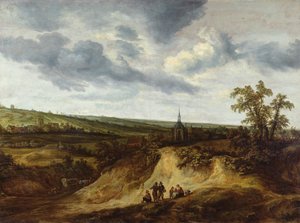 Landschap door Guillam Dubois