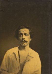 Extreme pijn, het hoofd van Christus (links); Herinnering aan liefde of extatische blik (rechts),1854-1856, gedrukt 1862 (foto)