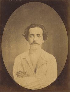 Gezicht in rust,1854-1856, gedrukt 1862 (foto)
