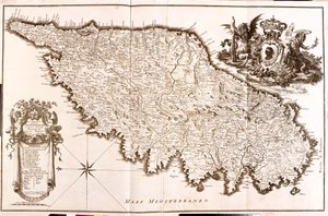 Corsica, Frankrijk door Guillaume Delisle