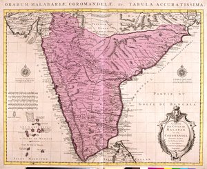 India (met uitzondering van het noorden)