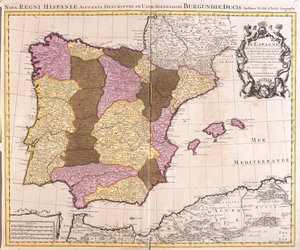 Spanje door Guillaume Delisle