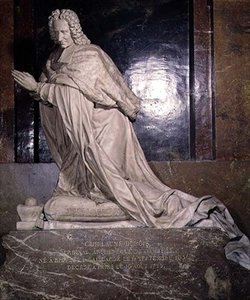 Het graf van kardinaal Guillaume Dubois (1656-1723)