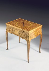 Speeltafel met 19e-eeuwse sabots door Guillaume Kemp