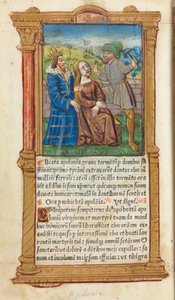 Gedrukt getijdenboek (gebruik van Rome): fol. 111v, St. Apollonia