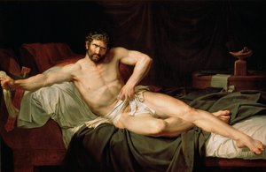 Cato Uticensis, c1795 door Guillaume Lethiere