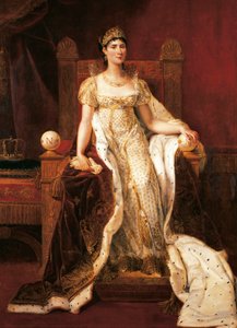 Portret van Josephine Bonaparte, door Guillaume Guillon Lethiere door Guillaume Lethiere