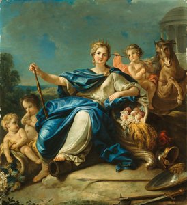 De Personificatie van Azië door Guillaume Thomas Raphael Taraval