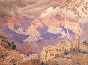 Grand Canyon door Gunnar Widforss