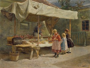 Bij de Lebzelterstand door Gustav Adolf Hessl
